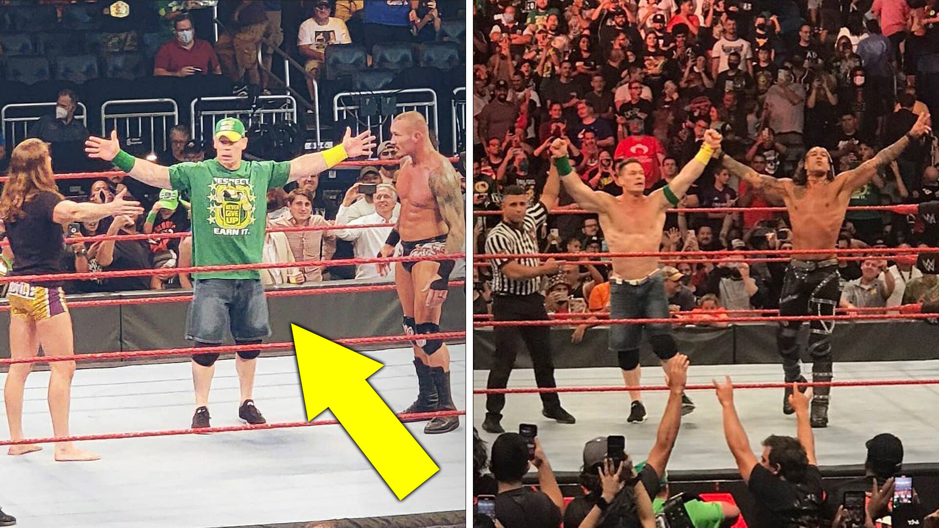 John Cena Reunites Team RK-Bro & Wrestled A Tag Team Match After WWE RAW Went Off Air