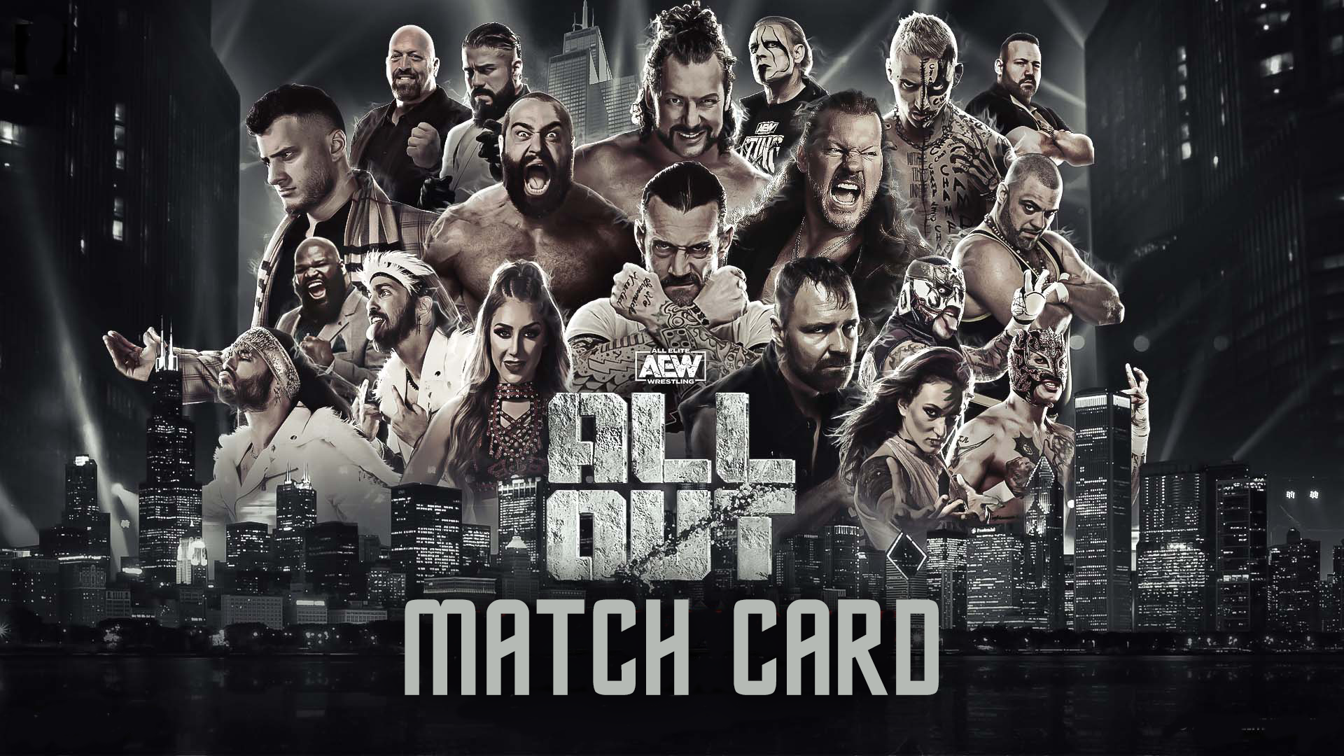 Updated AEW All Out 2021 Match Card