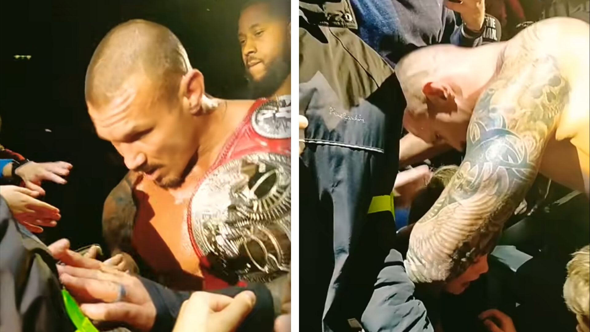 Randy Orton Rescues Kid