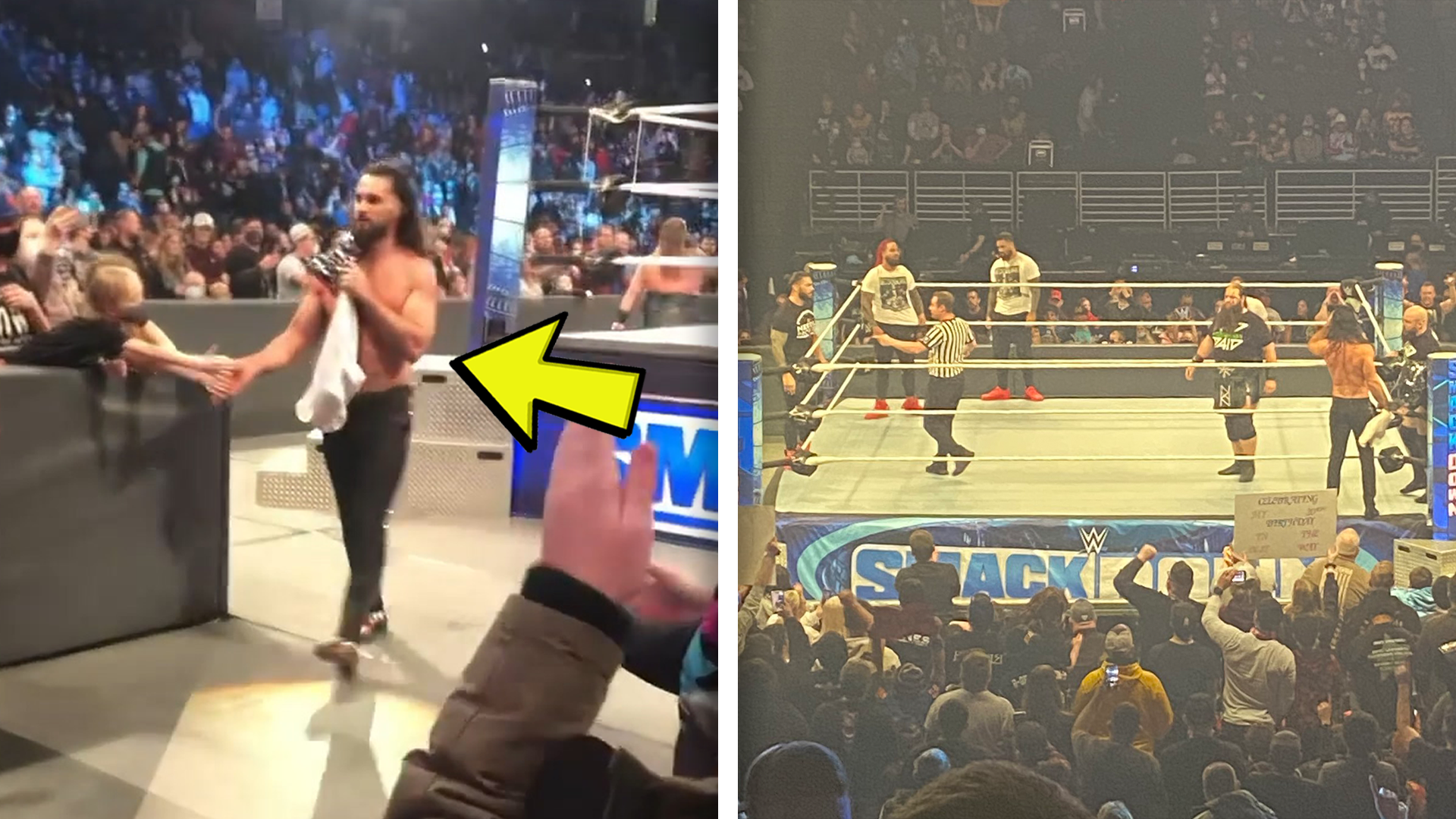 Seth Rollins Won Against The Bloodline After SmackDown Off Air