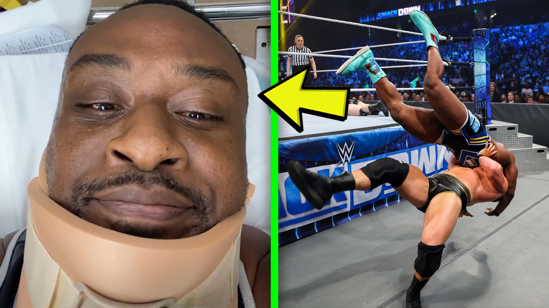 Big E Suffers Broken Neck On WWE SmackDown