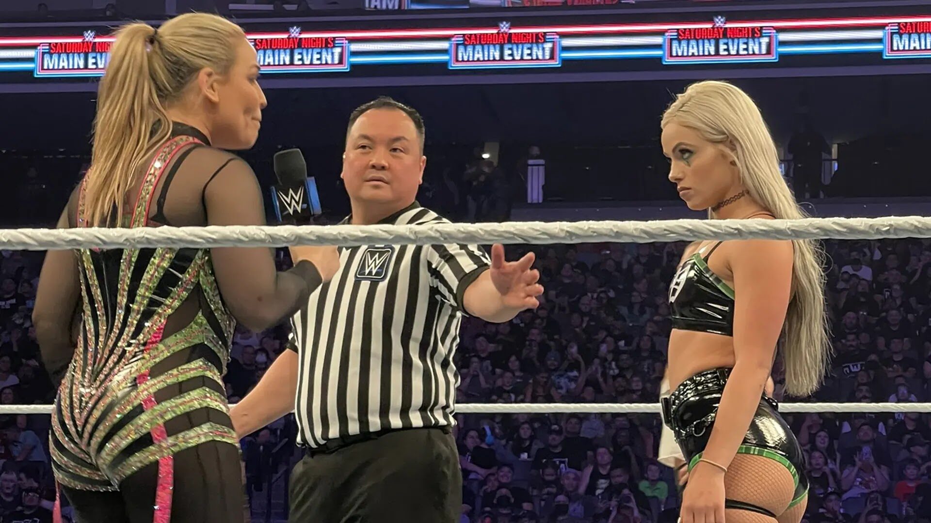 WATCH: Natalya No-Sells To Liv Morgan's Finisher At Saturday Night's Main Event