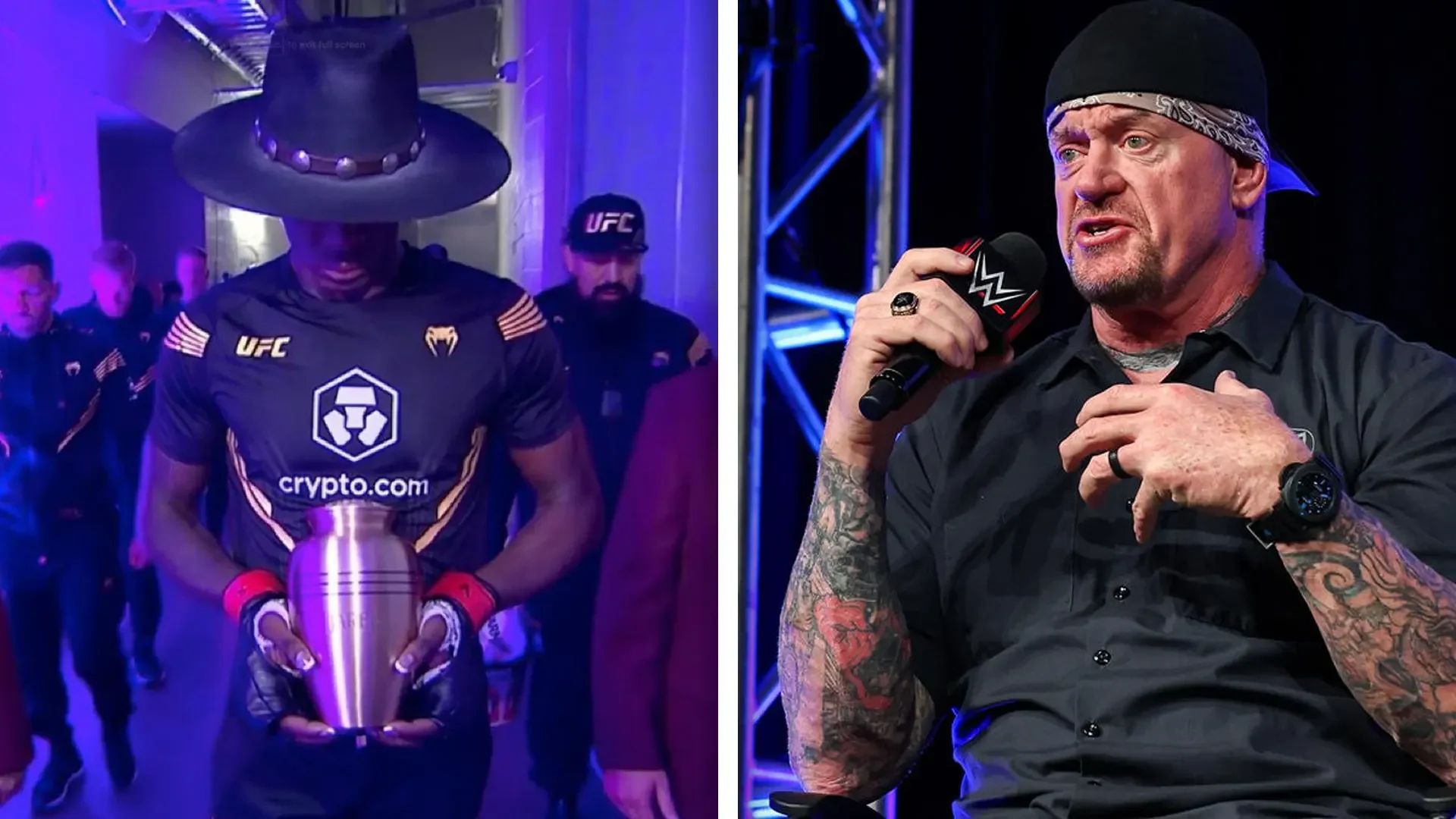 The Undertaker Comments On Israel Adesanyas UFC 276 Entrance