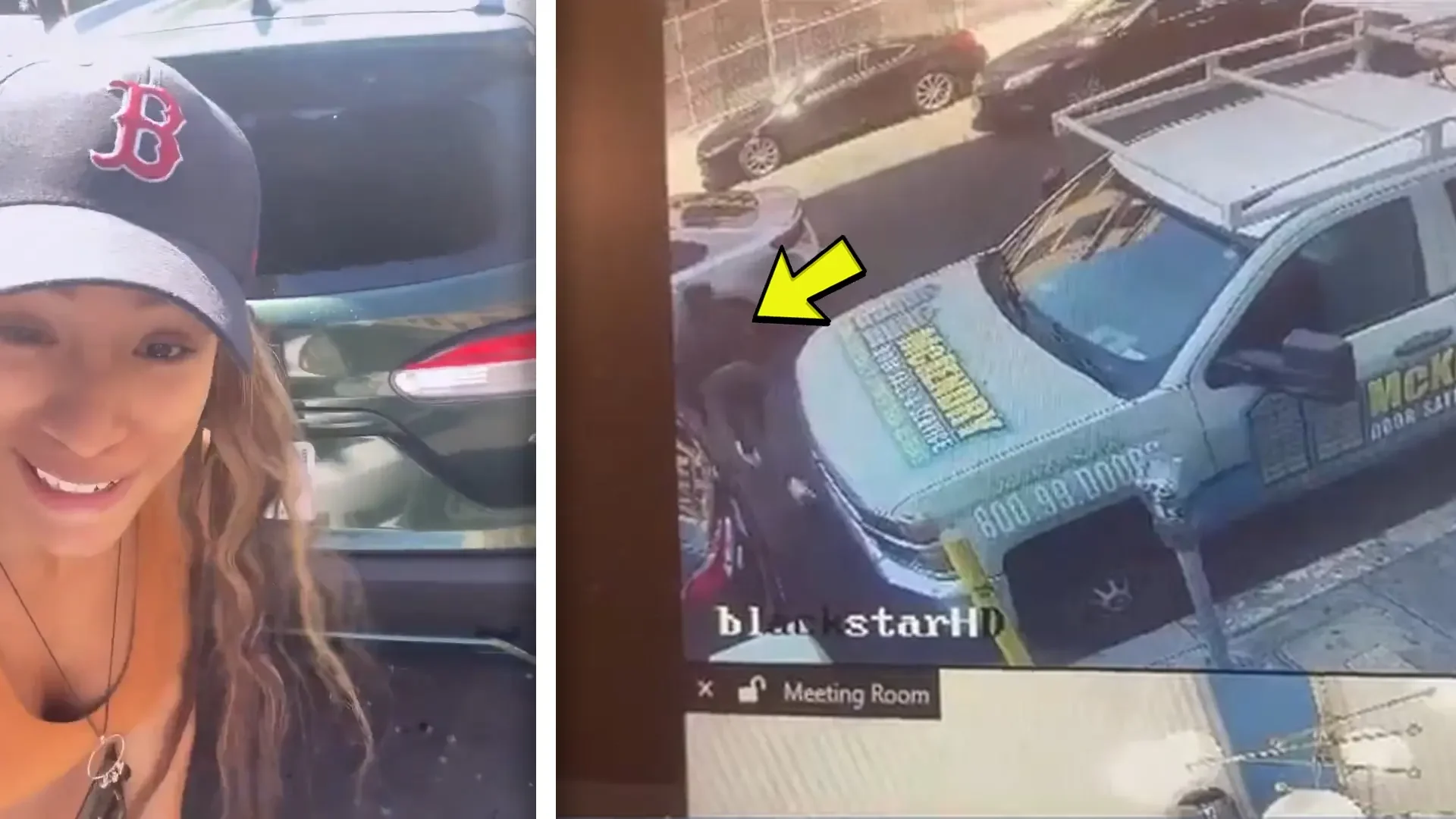Sasha Banks Releases Security Footage Of Moment Her Car Broken Into