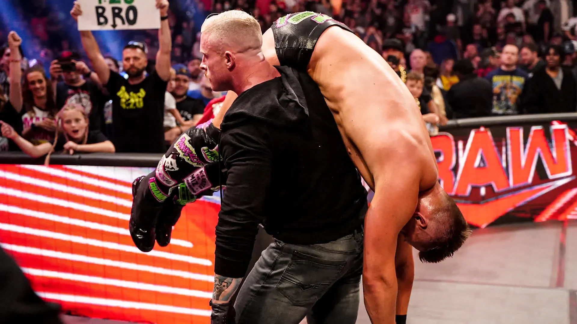 Dexter Lumis Kidnaps The Miz After WWE RAW Went Off Air