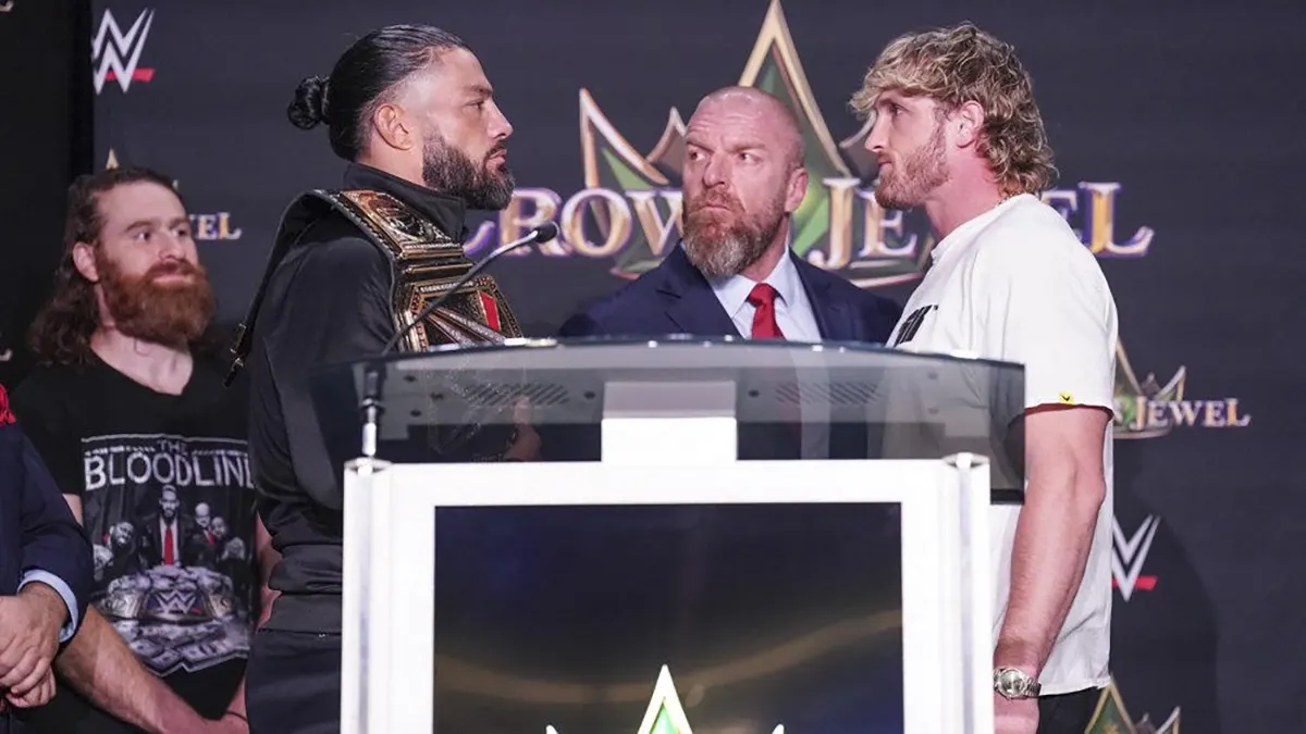 Reason For WWE Booked Roman Reigns vs. Logan Paul For Crown Jewel