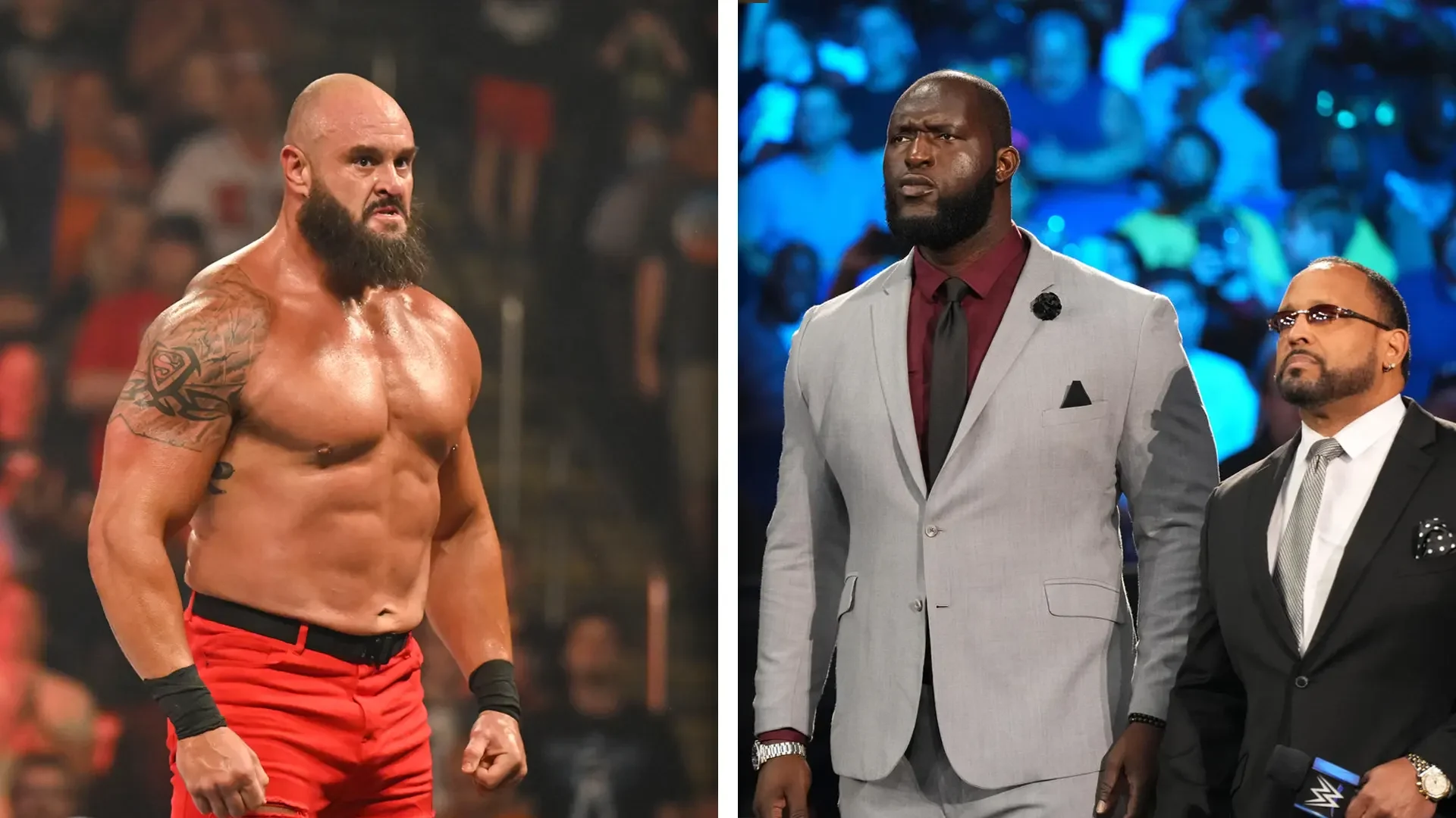 Braun Strowman vs. Omos Reportedly Scheduled For WWE Crown Jewel