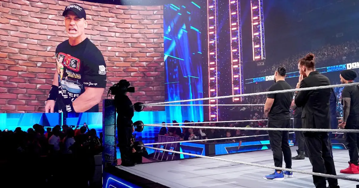 WWE Changed Original Plan Of John Cena-The Bloodline Segment On SmackDown