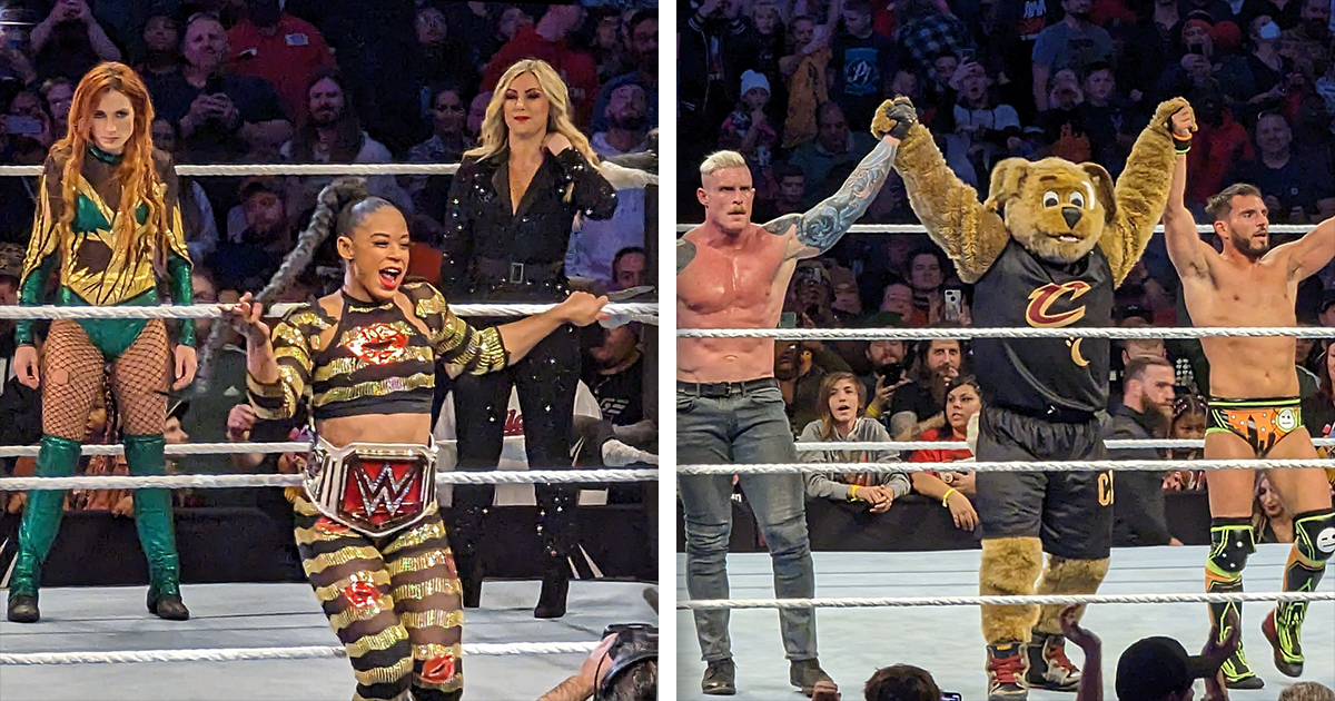 WWE Live Holiday Tour: Cleveland, Ohio Results - December 28th, 2022