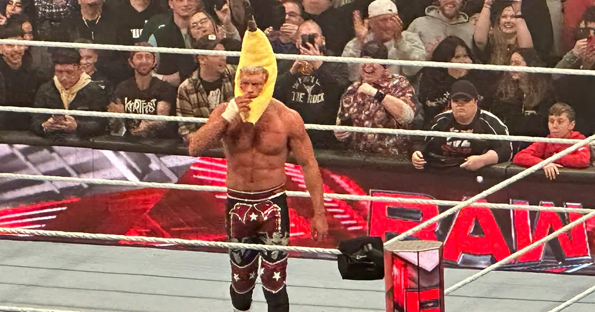 WATCH: Cody Rhodes Wore Banana Hat After WWE RAW Went Off Air