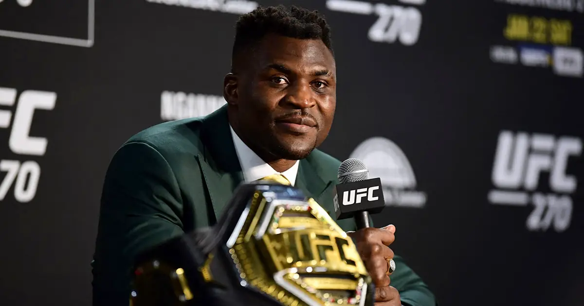 Dana White Releases UFC Heavyweight Champion Francis Ngannou From His Contract
