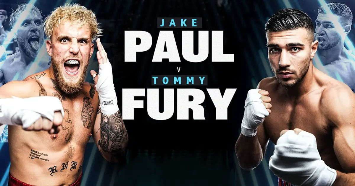 Jake Paul vs Tommy Fury Officially Announced