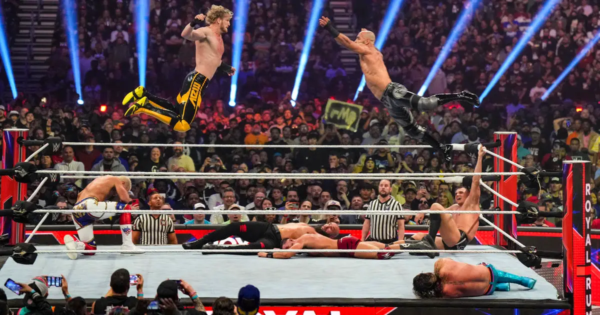 Logan Paul Discusses Springboard Clothesline Spot At WWE Royal Rumble