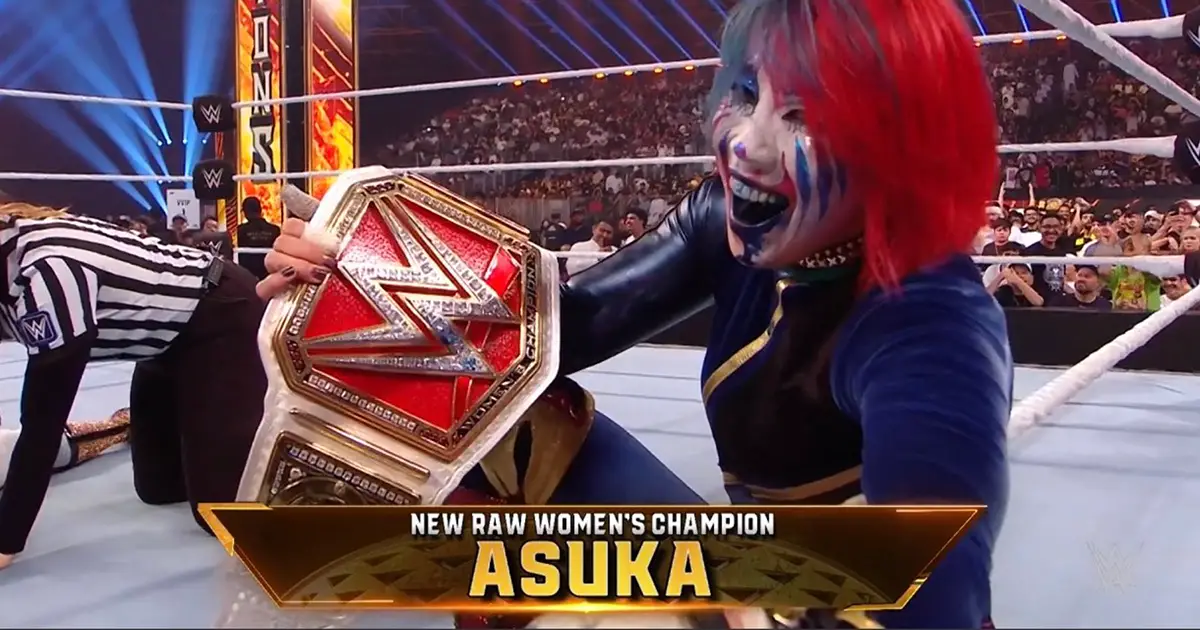 Asuka Defeats Bianca Belair To Become The New RAW Womens Champion At WWE WWE Night Of Champions