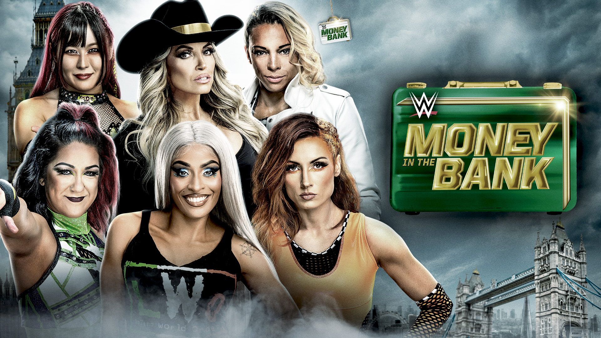 Bayley vs. Becky Lynch vs. Iyo Sky vs. Trish Stratus vs. Zelina Vega vs. Zoey Stark Womens Money in the Bank Ladder Match