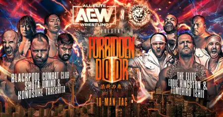 Eight Matches Announced For AEW x NJPW Forbidden Door