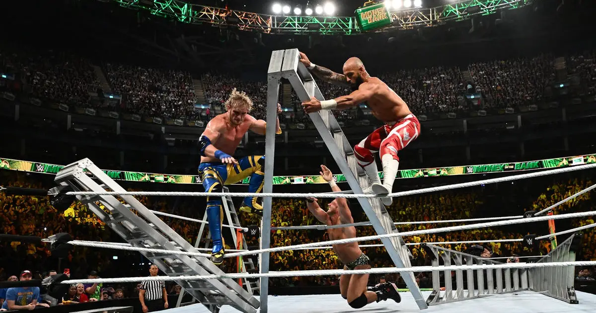 Logan Paul Comments On Botched Spot With Ricochet At WWE Money In The Bank