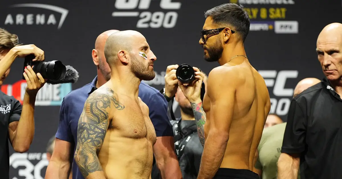 UFC 290 Fight Card Alexander Volkanovski vs. Yair Rodriguez How To Watch Start Time