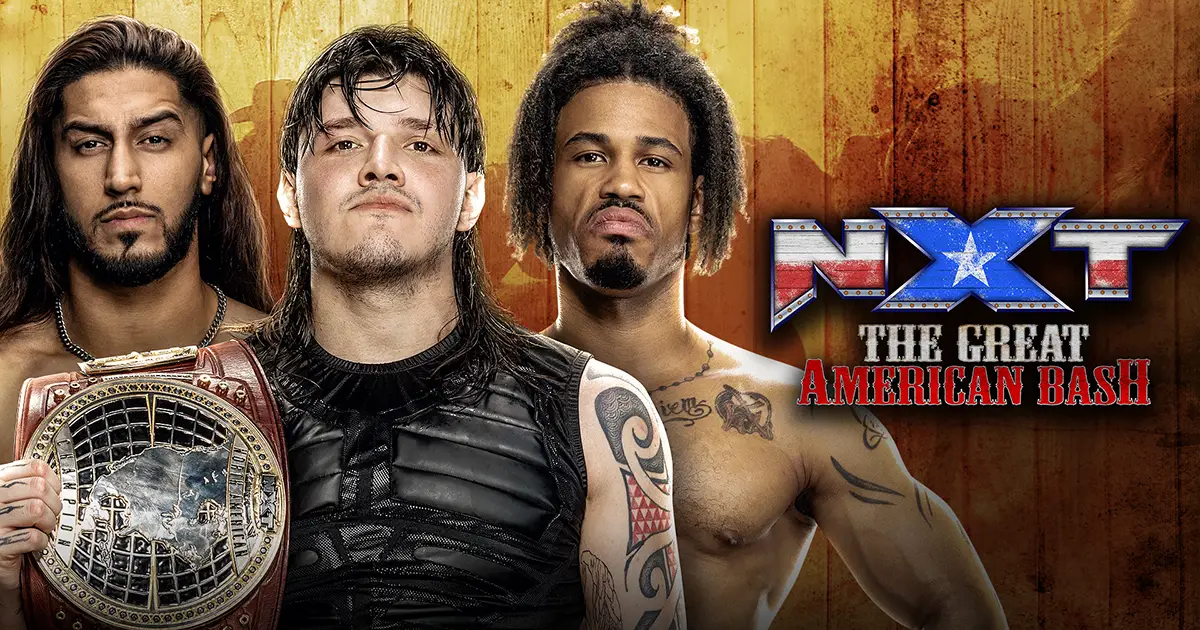 WWE NXT Great American Bash 2023 Match Card How To Watch Start Time