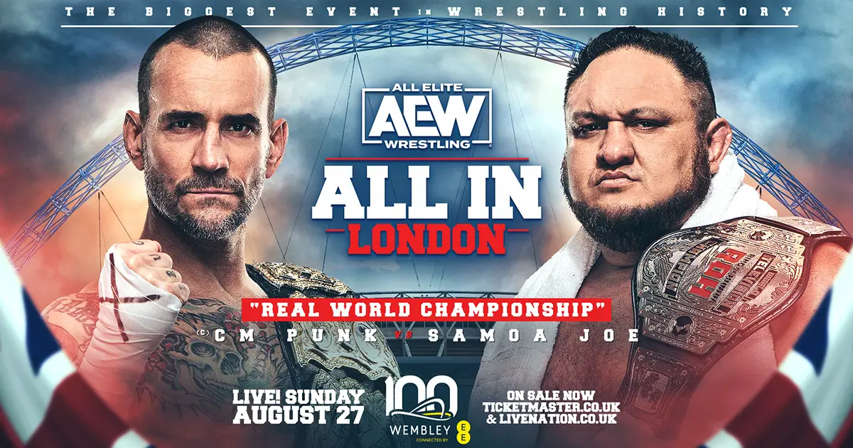 AEW All In 2023 Match Card, How To Watch & Start Time