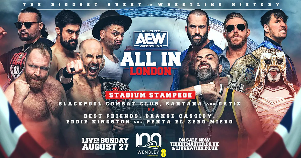 AEW All In 2023 Predictions, How To Watch, Start Time