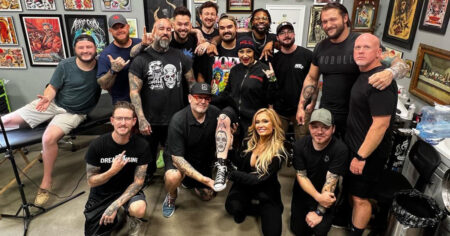 Braun Strowman Karrion Kross Shotzi Get Firefly Tattoos To Pay Tribute To Bray Wyatt