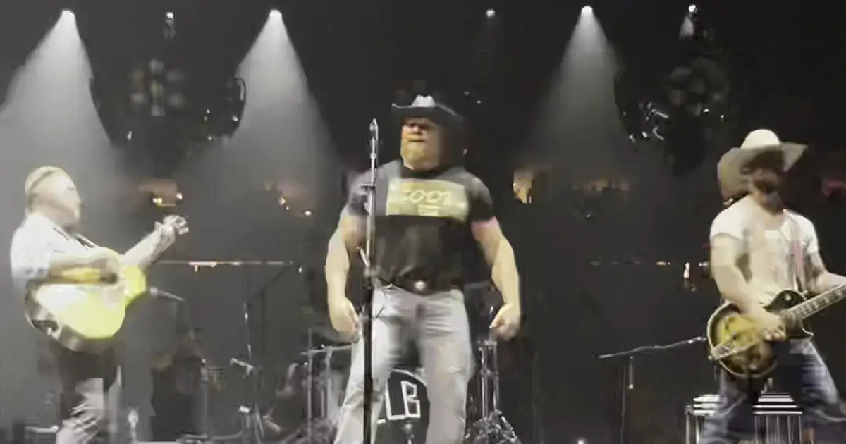WATCH: Brock Lesnar Sings At Zach Bryan's Concert After His SummerSlam Loss