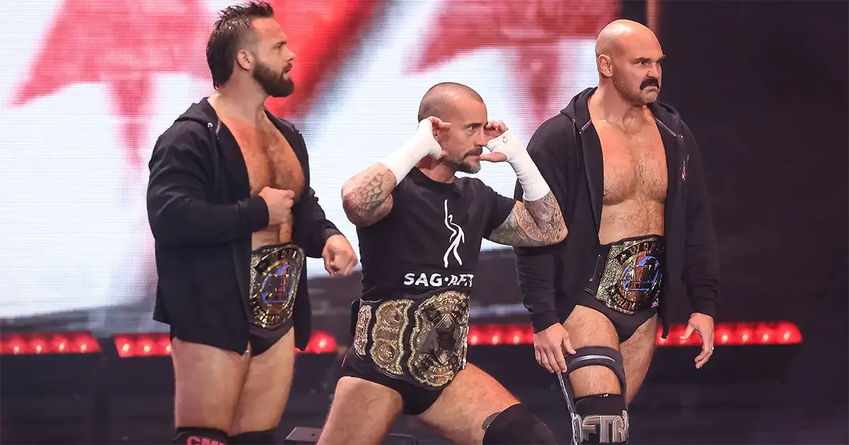 CM Punk Takes A Shot At Adam Page After AEW Collision Went Off Air