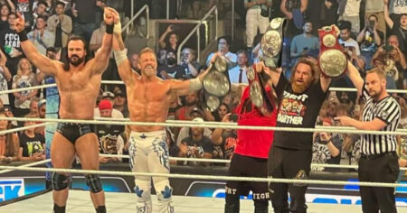Kevin Owens Returns From Injury Wrestles In Six Man Tag Team Match After SmackDown Went Off Air