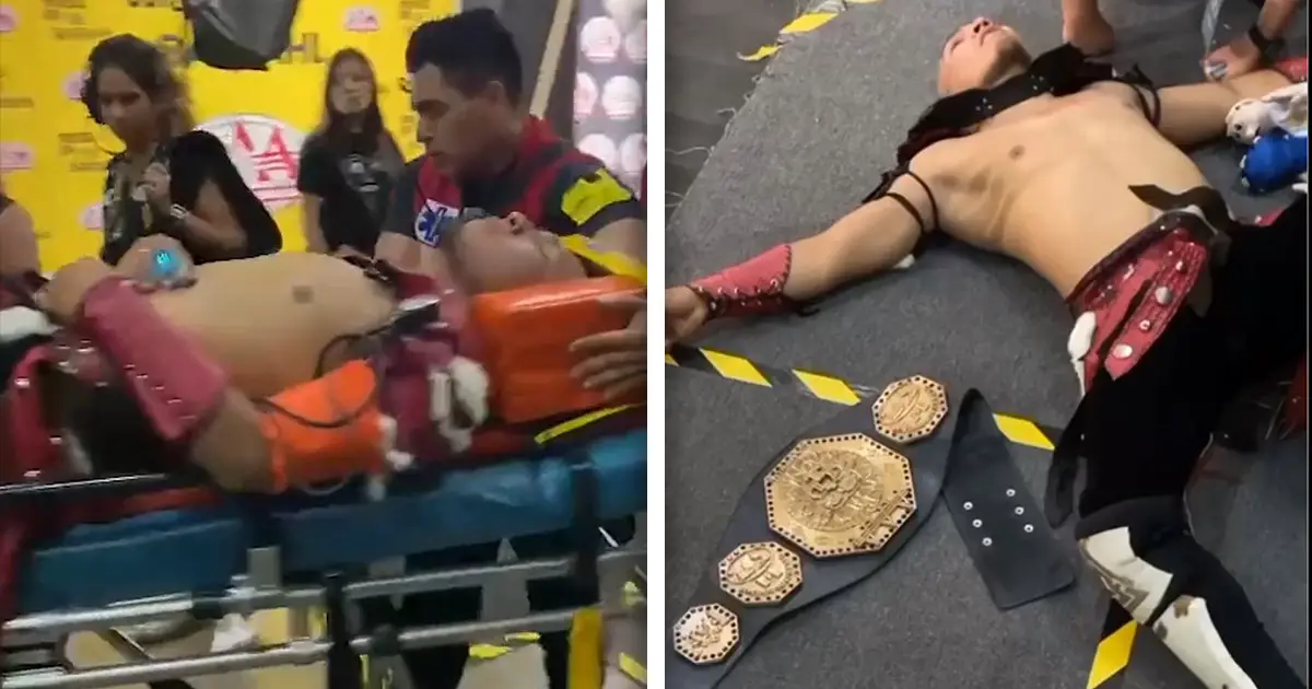 Update On El Hijo Del Vikingos Condition After Collapsing Backstage At Triplemania XXXI