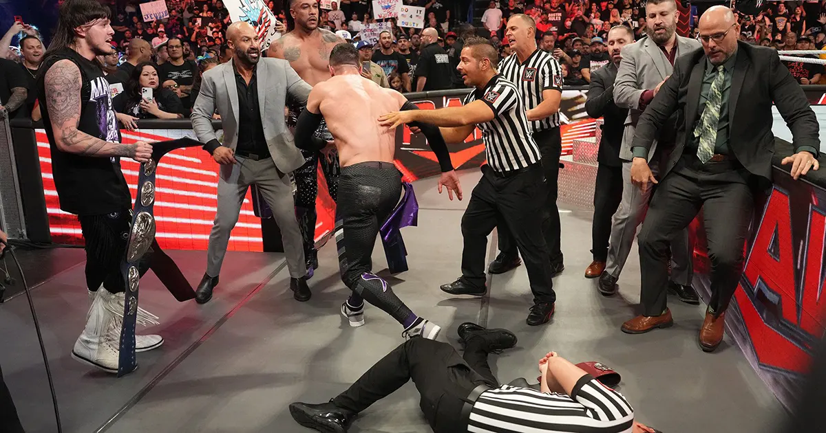 Dominik Mysterio Attacked A Referee After WWE RAW Went Off Air