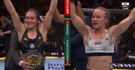 Noche UFC Results Alexa Grasso Retains Her Flyweight Title Against Valentina Shevchenko