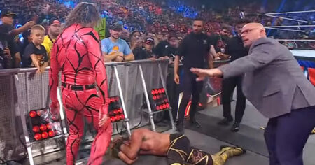 Shinsuke Nakamura Brutally Attacked Seth Rollins After WWE Payback Went Off Air