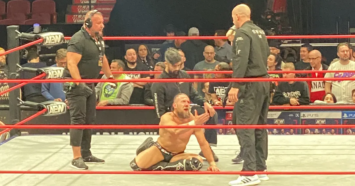 Bryan Danielson Aggravates Eye Injury At AEW Collision Tapings