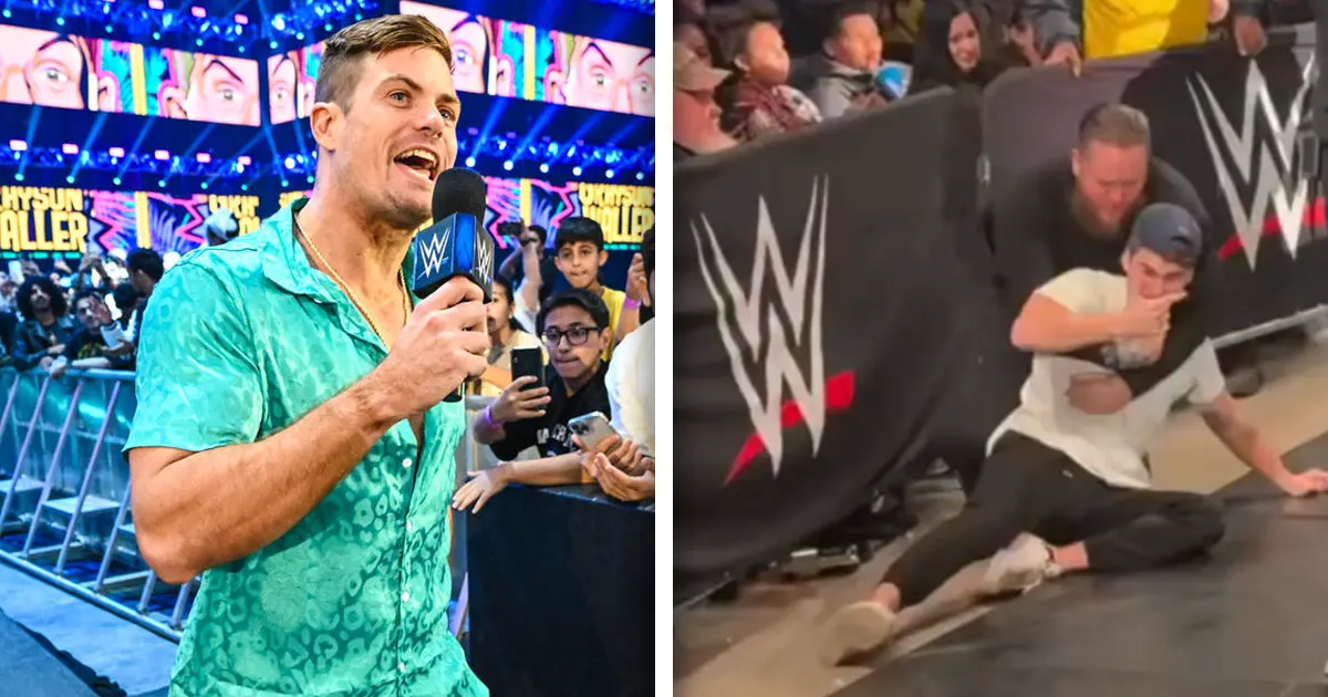 Grayson Waller Sends Warning After Fan Tried To Attack Him At WWE Live Event