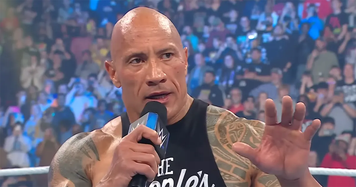 The Rock Addresses Fans After WWE SmackDown Went Off Air