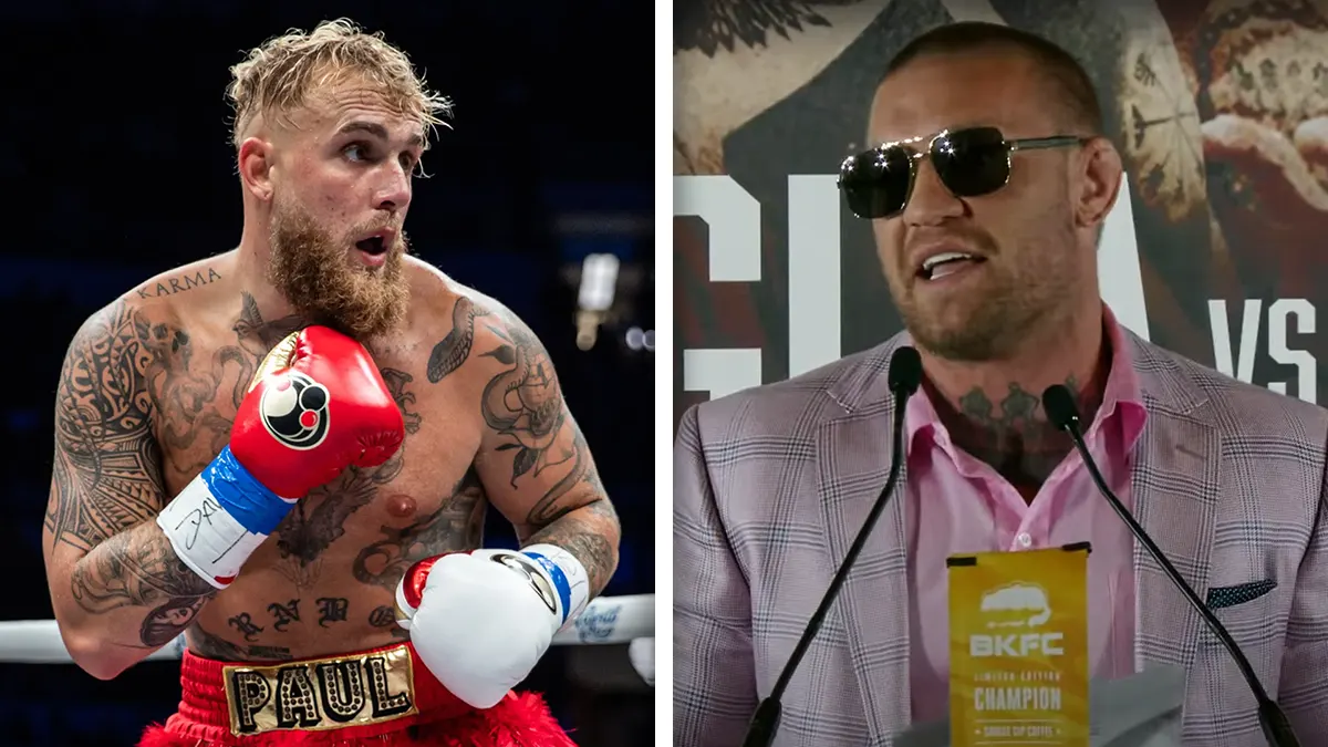 Conor McGregor Takes Shot At Jake Paul During BKFC Press Conference